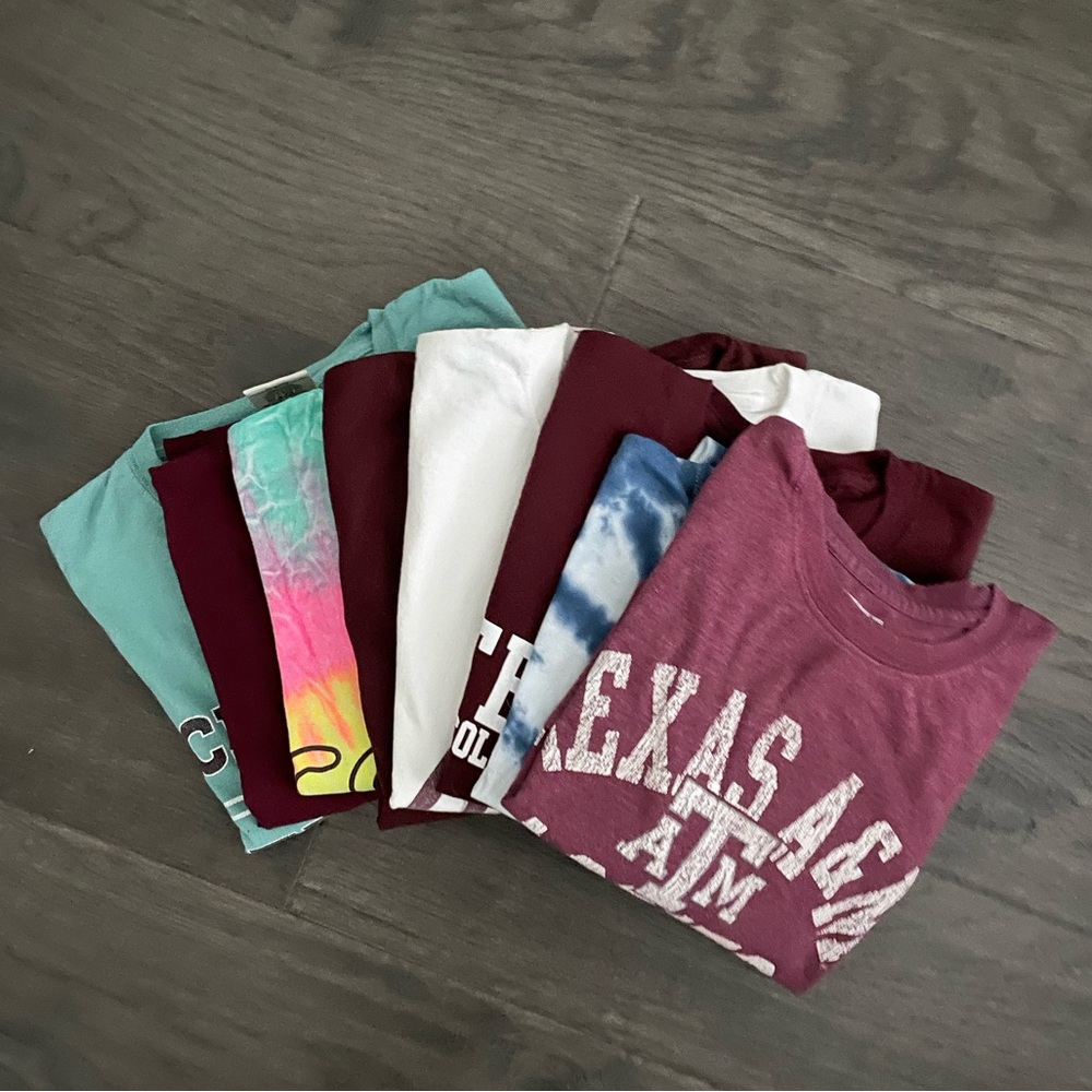Lot of 8 Texas A&M T-Shirts